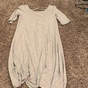 American eagle strappy back t shirt dress